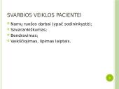 Atvejo analizė - Išeminis galvos insultas, dešinės pusės hemiparezė, trombozė.  3 puslapis