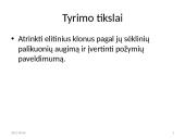 Paprastosios pušies Šališkių plantacijos klonų sėklinių palikuonių bandomieji želdiniai 3 puslapis