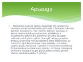 Gamtos išteklių naudojimas, apsauga, atkūrimas, pažeistų žemių rekultivavimas, renatūralizavimas 6 puslapis