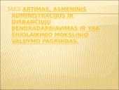 Moksliniai valdymo principai 16 puslapis