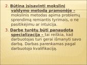 Moksliniai valdymo principai 7 puslapis