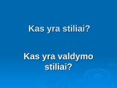 Gamybos valdymo stiliai 2 puslapis