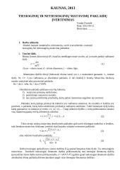 Tiesioginių ir netiesioginių matavimų paklaidų įvertinimas laboratorinis darbas 2 puslapis