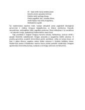 Eilėraščio ,,Strėlė danguje" analizė/rašinys 2 puslapis