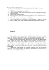 Transporto rūšys ir joms keliami teisiniai reikalavimai 14 puslapis