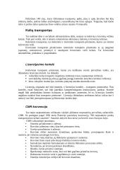 Transporto rūšys ir joms keliami teisiniai reikalavimai 7 puslapis