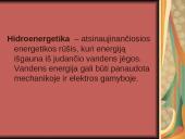Energetika skaidrės 8 puslapis