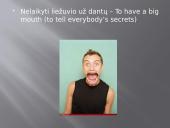 English-Lithuanian Sayings 3 puslapis