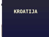 Pristatomasis darbas apie Kroatiją