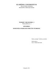 Kinetinės energijos pokyčio teorema