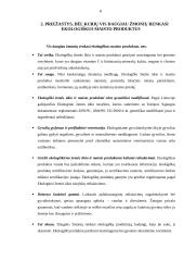 Ekologiniai maisto produktai 8 puslapis