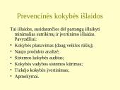 Kokybės kontrolė organizacijoje 17 puslapis