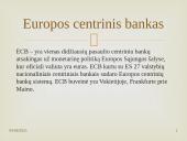 Europos centrinio banko veikla 2 puslapis