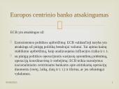 Europos centrinio banko veikla 14 puslapis