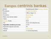 Europos centrinio banko veikla 3 puslapis