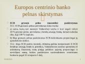Europos centrinio banko veikla 9 puslapis