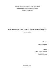 Darbo sutarties turinys ir jos sudarymas kursinis darbas