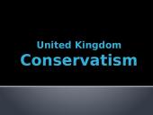 United Kingdom conservatism