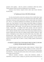 Lietuvių okupacijų įtaka lietuvių kalbos kultūrai 7 puslapis