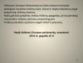 Europos parlamentas skaidrės 10 puslapis