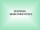 Justinas Marcinkevičius, jo kūryba, knygų aprašymas, santrauka