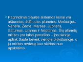 Saulės sistema skaidrės 4 puslapis