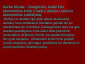 Ekonominė krizė ir jos įtaka Lietuvai 3 puslapis