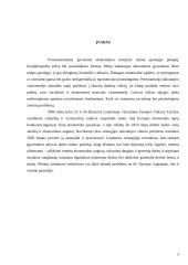 Referatas: Moterų užimtumo klausimas Lisabonos strategijoje 3 puslapis