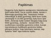 Žydai Lietuvoje skaidrės 5 puslapis