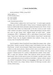 Praktikos ataskaita viešbutyje Europa Royal 3 puslapis