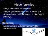 Miegas ir jo sutrikimai skaidrės 3 puslapis