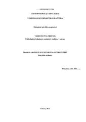 Skonio absoliutaus slenksčio patikrinimas