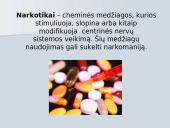Narkotikai skaidrės 2 puslapis