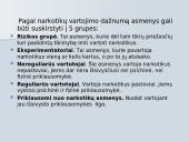 Narkotikai skaidrės 12 puslapis