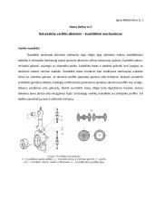 Keturtakčio variklio alkūninis – švaistiklinis mechanizmas