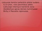 Karstiniai reiškiniai Lietuvoje 3 puslapis
