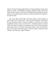 Liaudies pasakose slypi žmonijos patirtis apimanti žmonių sąntykių modelius, elgesio normas 2 puslapis