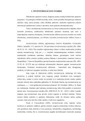 Inventorizacijos svarba, organizavimas ir dokumentavimas įmonių grupė "Alita“, AB 4 puslapis