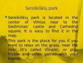 English presentation about Vilnius 13 puslapis