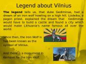 English presentation about Vilnius 4 puslapis