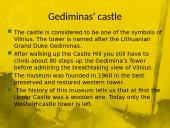 English presentation about Vilnius 6 puslapis