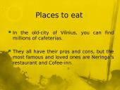 English presentation about Vilnius 9 puslapis