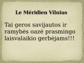 Viešbutis - Le Méridien Vilnius 20 puslapis