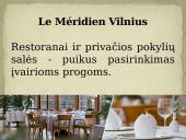 Viešbutis - Le Méridien Vilnius 6 puslapis
