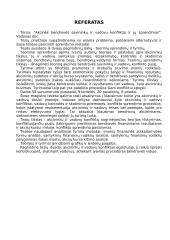 Akcinės bendrovės savininkų ir vadovų konfliktai ir jų sprendimas 2 puslapis