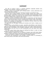 Akcinės bendrovės savininkų ir vadovų konfliktai ir jų sprendimas 3 puslapis