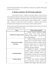 Rizikos rūšys SEB banke ir jų valdymas 14 puslapis