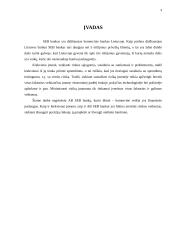 Rizikos rūšys SEB banke ir jų valdymas 3 puslapis