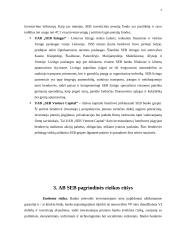 Rizikos rūšys SEB banke ir jų valdymas 7 puslapis