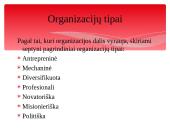 Pagrindiniai organizacijų tipai pagal H. Mintzbergą 3 puslapis